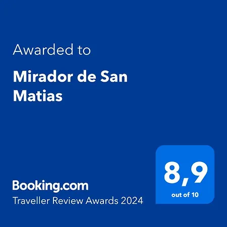 펜션 Mirador De San Matias 코발레다